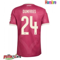 Camiseta Real Madrid Denzel Dumfries #24 Tercera Equipación 2026-27 manga corta